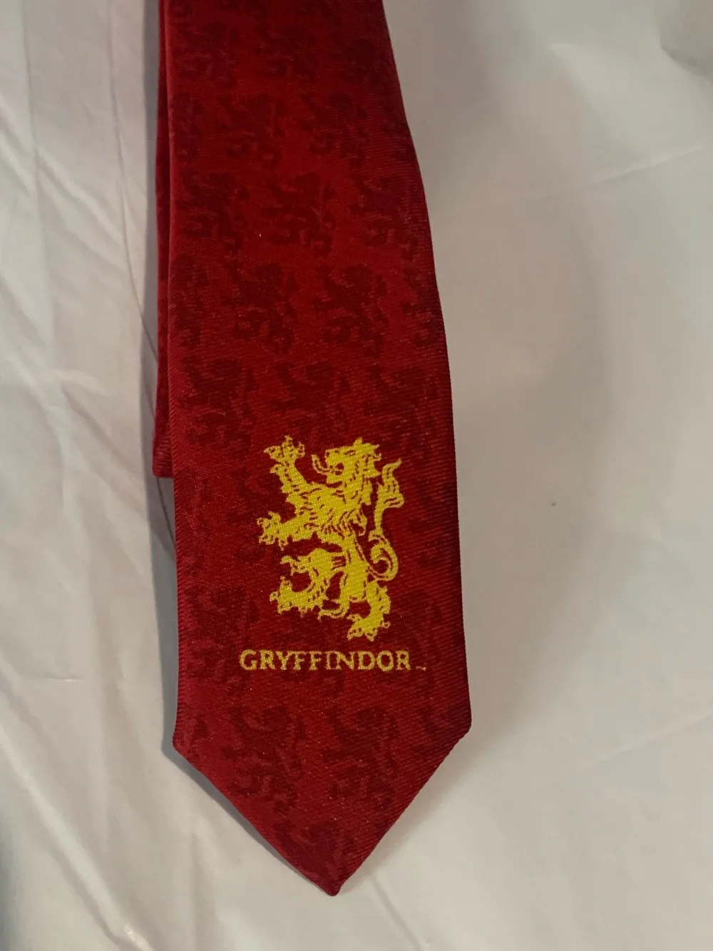 Harry Potter Gryffindor Red & Gold Necktie